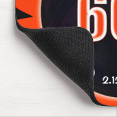 600ボーリングシリーズ、レッドグラフィックス付きブラックボール、 マウスパッド (コーナー)