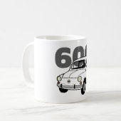 600白v2 コーヒーマグカップ (正面左)