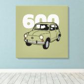 600緑v2 キャンバスプリント (インサイチュ (ウッドフロア))