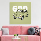 600緑v2 キャンバスプリント (インサイチュ (リビング))
