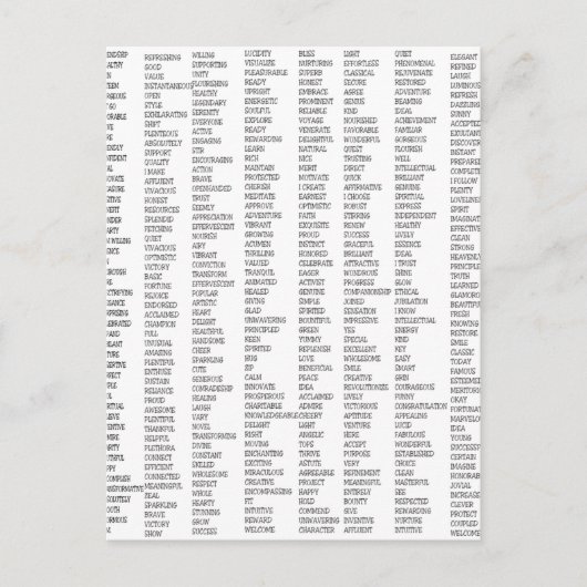 600語前向き以上！ ポストカード (正面)