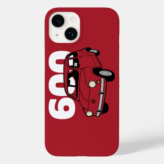 600赤v2 Case-Mate iPhoneケース (裏面)