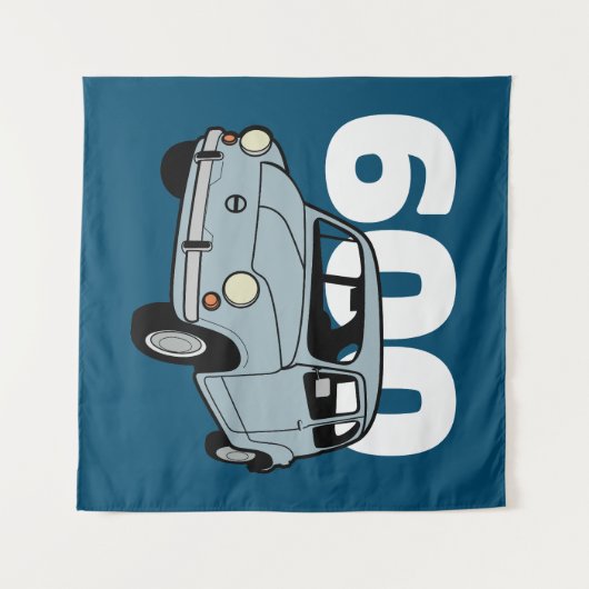 600青v2 タペストリー (正面(横))