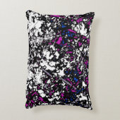 6000 カラフル by Kristalin Davis アクセントクッション (裏面(縦))