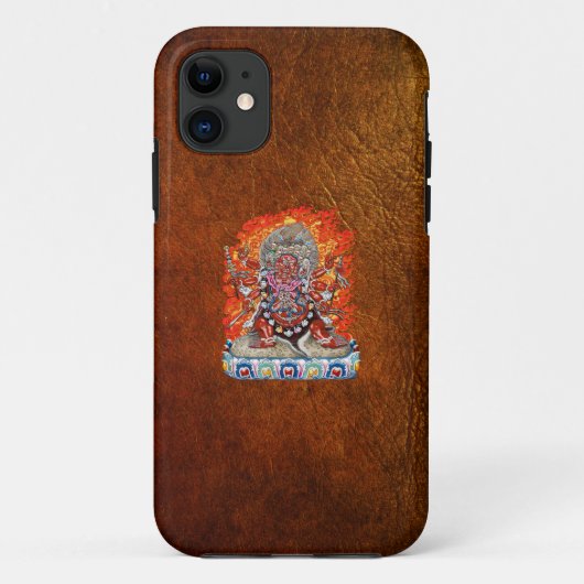 [600]チベットタンカ – ワラフル神Hayagriva Case-Mate iPhoneケース (裏面)
