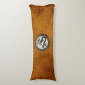 [600]ブラック&金ゴールド聖なる東龍 ボディピロー (正面縦)