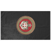 [600]マルタの順序 – SMOM Coat of Arms テーブルクロス (正面(横))