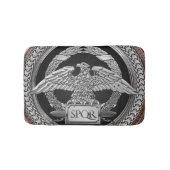 [600]メダリオンにかけたローマ帝国銀貨ワシ バスマット (正面)