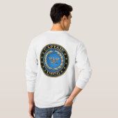 [600]沿岸警備隊：キャプテン(CAPT) Tシャツ (裏面フル)