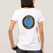 [600]沿岸警備隊：キャプテン(CAPT) Tシャツ (裏面)