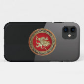 [600]神聖な金ゴールドのグリフィン Case-Mate iPhoneケース (裏面(横))