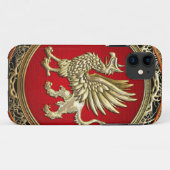 [600]聖金ゴールドグリフィン Case-Mate iPhoneケース (裏面(横))