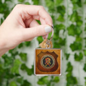 【600】赤・黄ドラゴンズ キーホルダー (手)