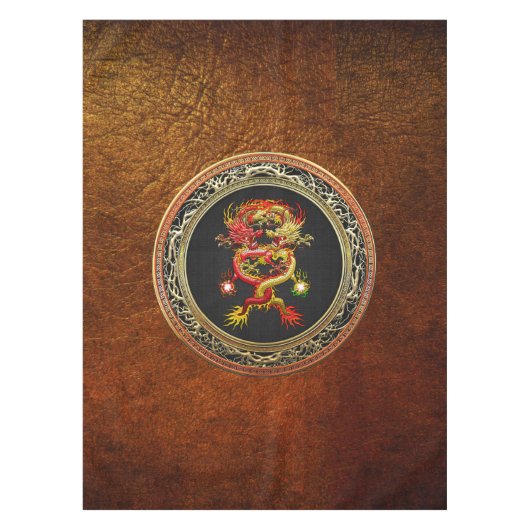 【600】赤・黄ドラゴンズ テーブルクロス (正面)