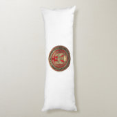 [600]金ゴールドローマンインペリアルイーグル ボディピロー (裏面 (縦))