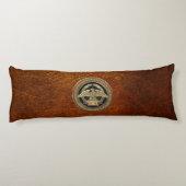 [600]金ゴールドローマ帝国イーグル金ゴールドメダリオン ボディピロー (裏面)