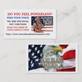 600_7880812、無力感じますか。、あなたの…見つけて下さい 名刺 (正面/裏面)