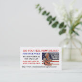 600_7880812、無力感じますか。、あなたの…見つけて下さい 名刺 (スタンド正面)