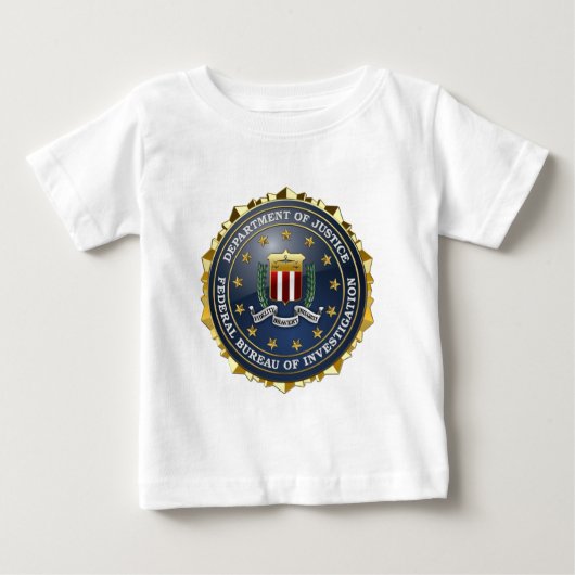 [600] FBI特集 ベビーTシャツ (正面)