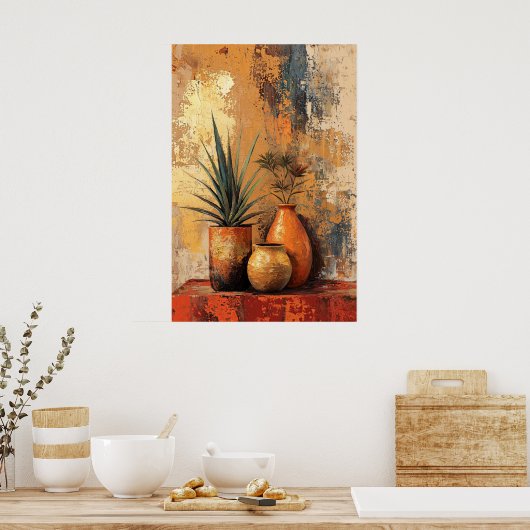 601静物 ポスター (キッチン)