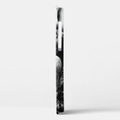 60163列車の横に立つ男性のグレースケール写真 Case-Mate iPhoneケース (裏面 / 左)