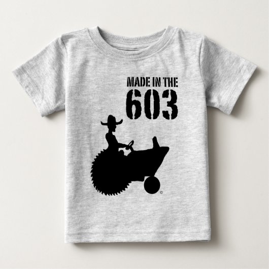 603で作られる ベビーTシャツ (正面)