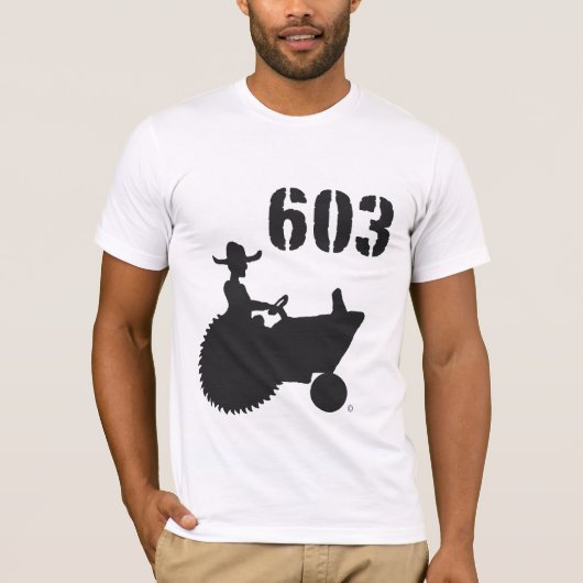 603軽いティー Tシャツ (正面)