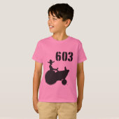 603 NHの青年ライトワイシャツ(利用できる複数の色 Tシャツ (正面フル)