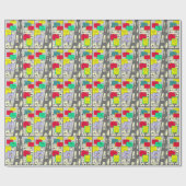 606グルテンは漫画を解放します ラッピングペーパー (フラット)