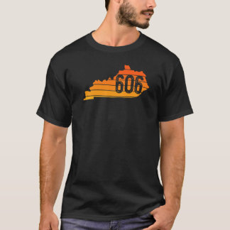 606 Kentucky Map Morehead Pikeville Middlesborough Tシャツ
