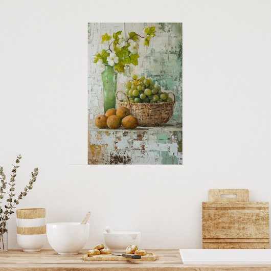 608静物 ポスター (キッチン)