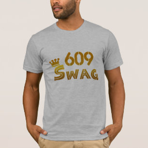 609ニュージャージーのスワッグ Tシャツ