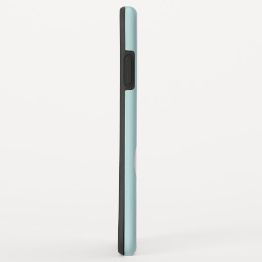 60&ファブラスハッピーハピー60誕生日ティール(緑がかった色)&オレンジ Case-Mate iPhoneケース (裏面/右)