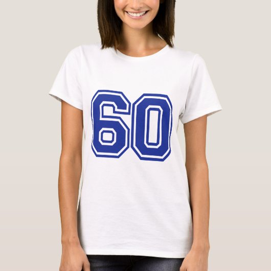60 -数- 60 Tシャツ (正面)