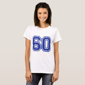 60 -数- 60 Tシャツ (正面フル)