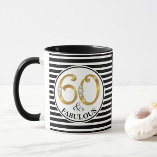 60 &素晴らしい誕生日カップ/マグ マグカップ