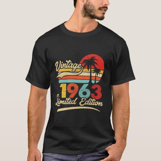 60 1963 60日 Tシャツ (正面)