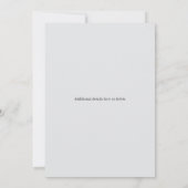 60 and Fabulous | 60th Birthday Party  招待状 (裏面)