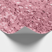 60 lbラッピング紙転がバラ金ゴールドグリッター ラッピングペーパー (角)