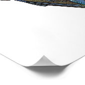 60 Oldsmobileリアビューポスター ポスター (角)