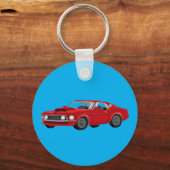 60´s muscle car キーホルダー (正面)