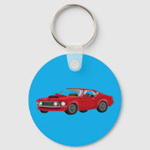 60´s muscle car キーホルダー (裏面)