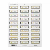 60 & SENSATIONAL 60th誕生日差出人住所ラベル ラベル (フルシート)