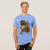60 & Timeless - Steampunkお祝い トライブレンドＴシャツ (正面全面)