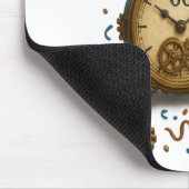 60 & Timeless - Steampunkお祝い マウスパッド (コーナー)