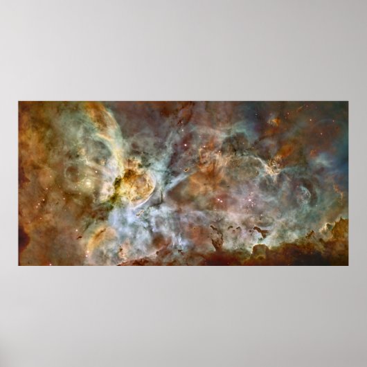 60"x30"ハッブル- Carina Nebula Star誕生ポスター ポスター (正面)