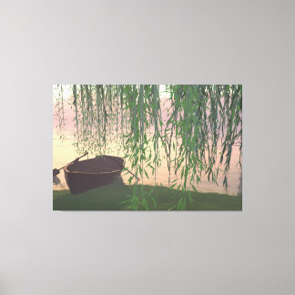 60"x40" キャンバスアート "柳の下" イメージ
