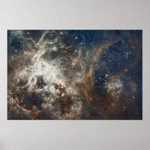 60" x40"ハッブルの大きいMagellanic雲の星雲のプリント ポスター
