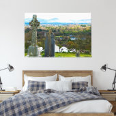 60 x40 Canvas Print墓地Old Kilcullen キャンバスプリント (インサイチュ (寝室))