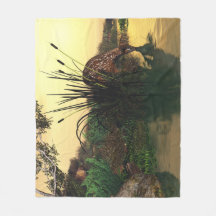 60"x50"フリースブランケットw' At Water's Edgeイメージ